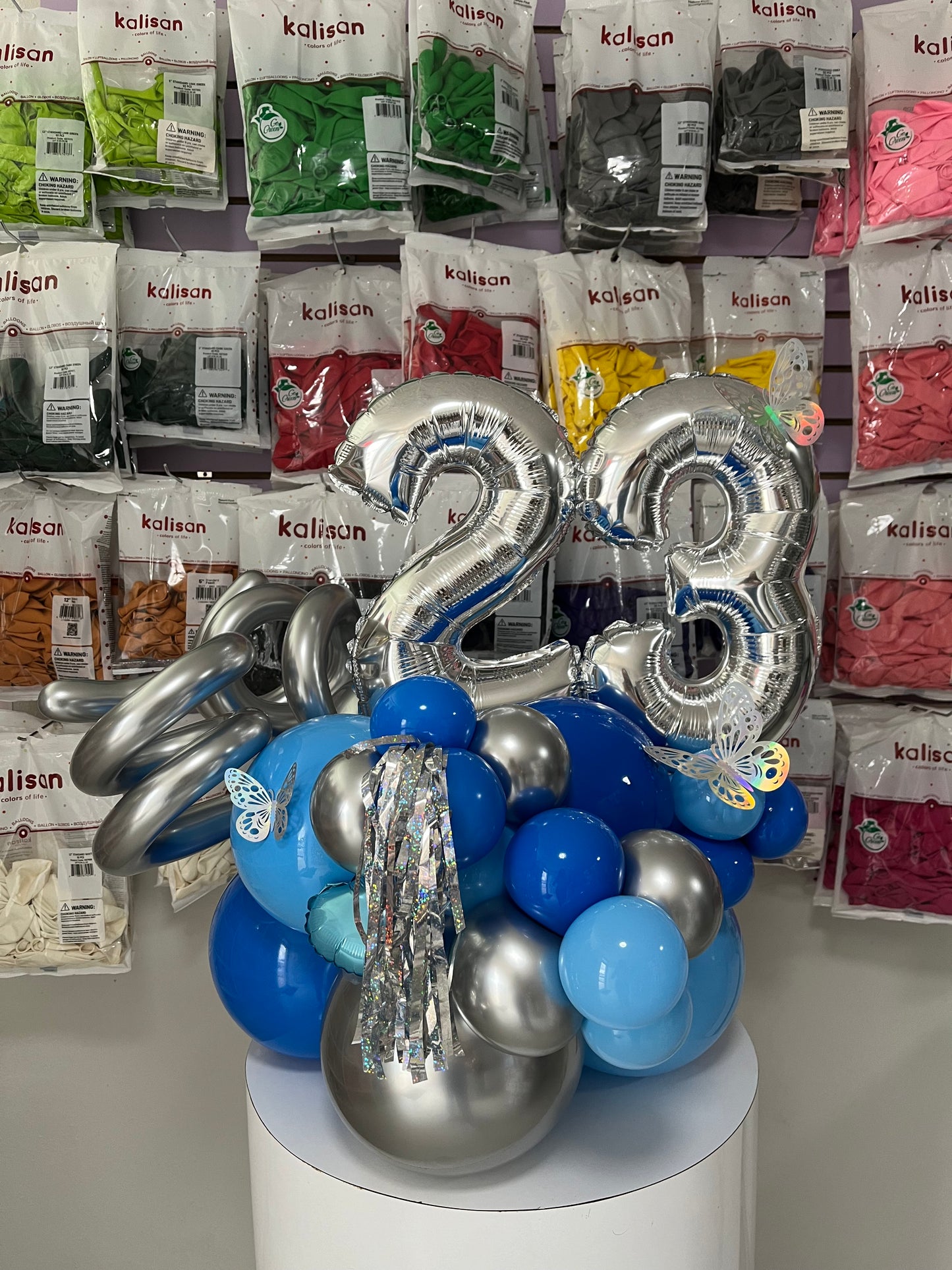 Mini Balloons Bouquet con números