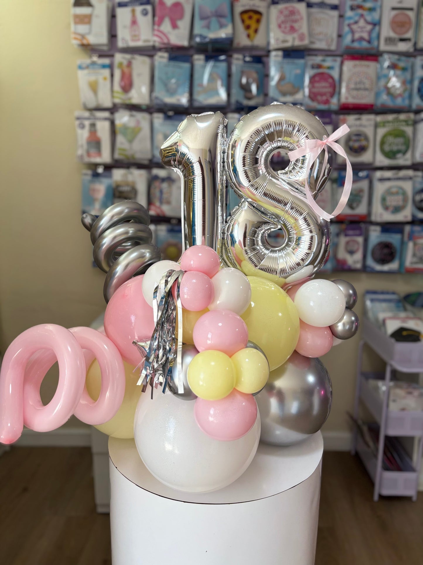 Mini Balloons Bouquet con números