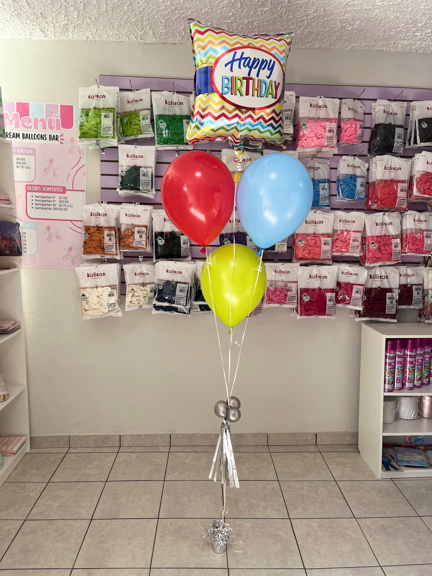 Small Helium Bunch