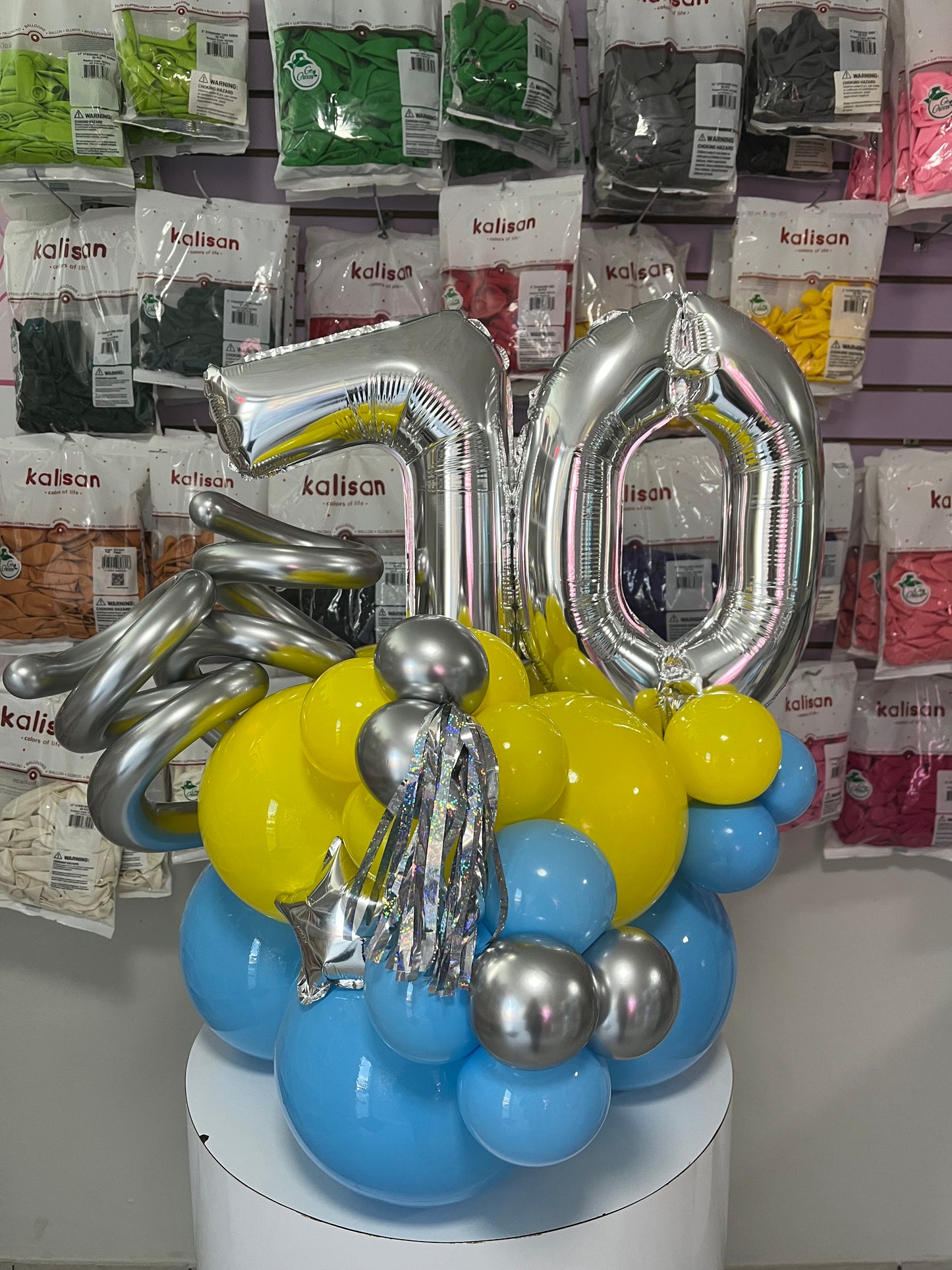 Mini Balloons Bouquet con números
