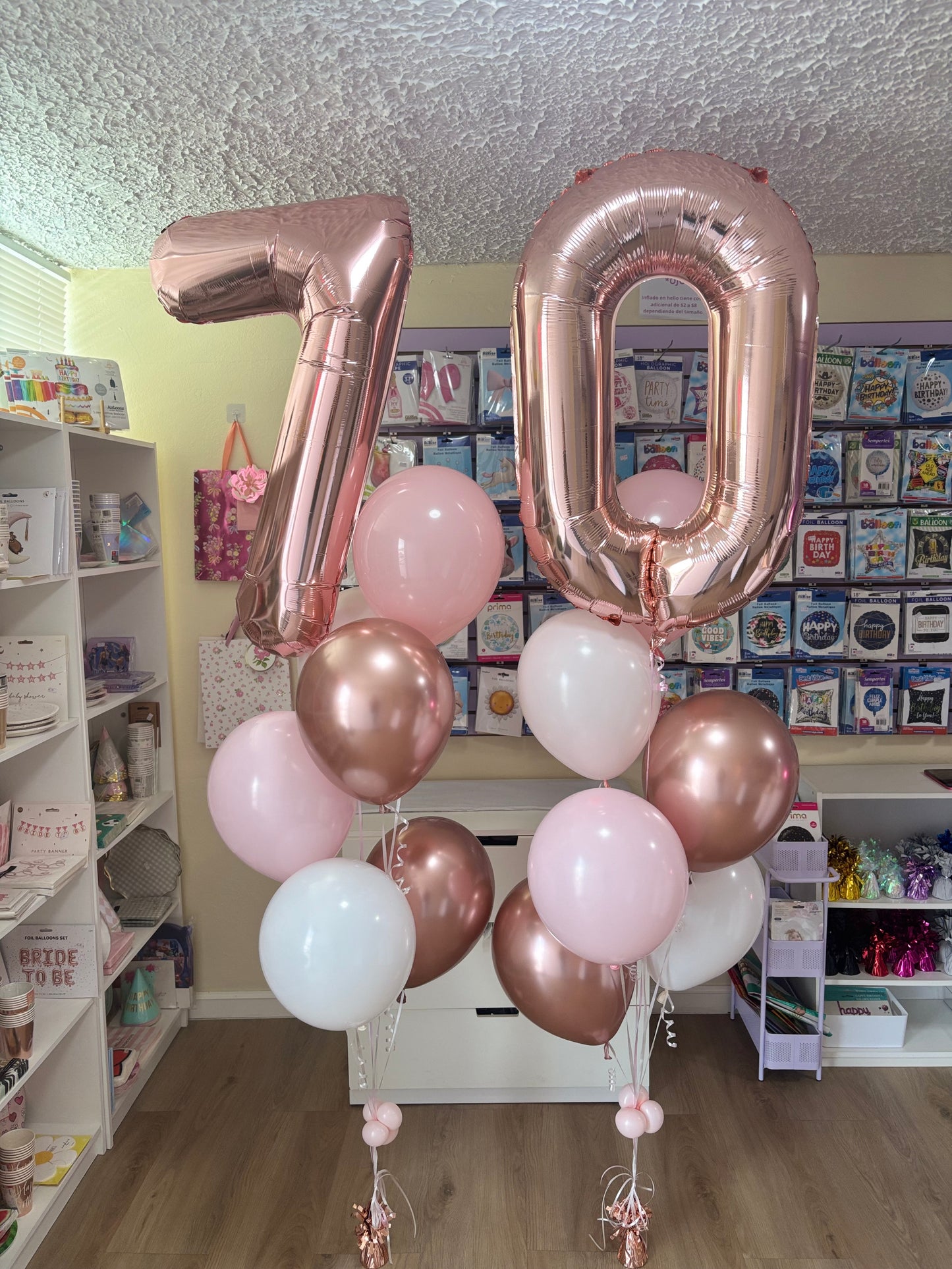 Arreglo de globos con helio- Deluxe
