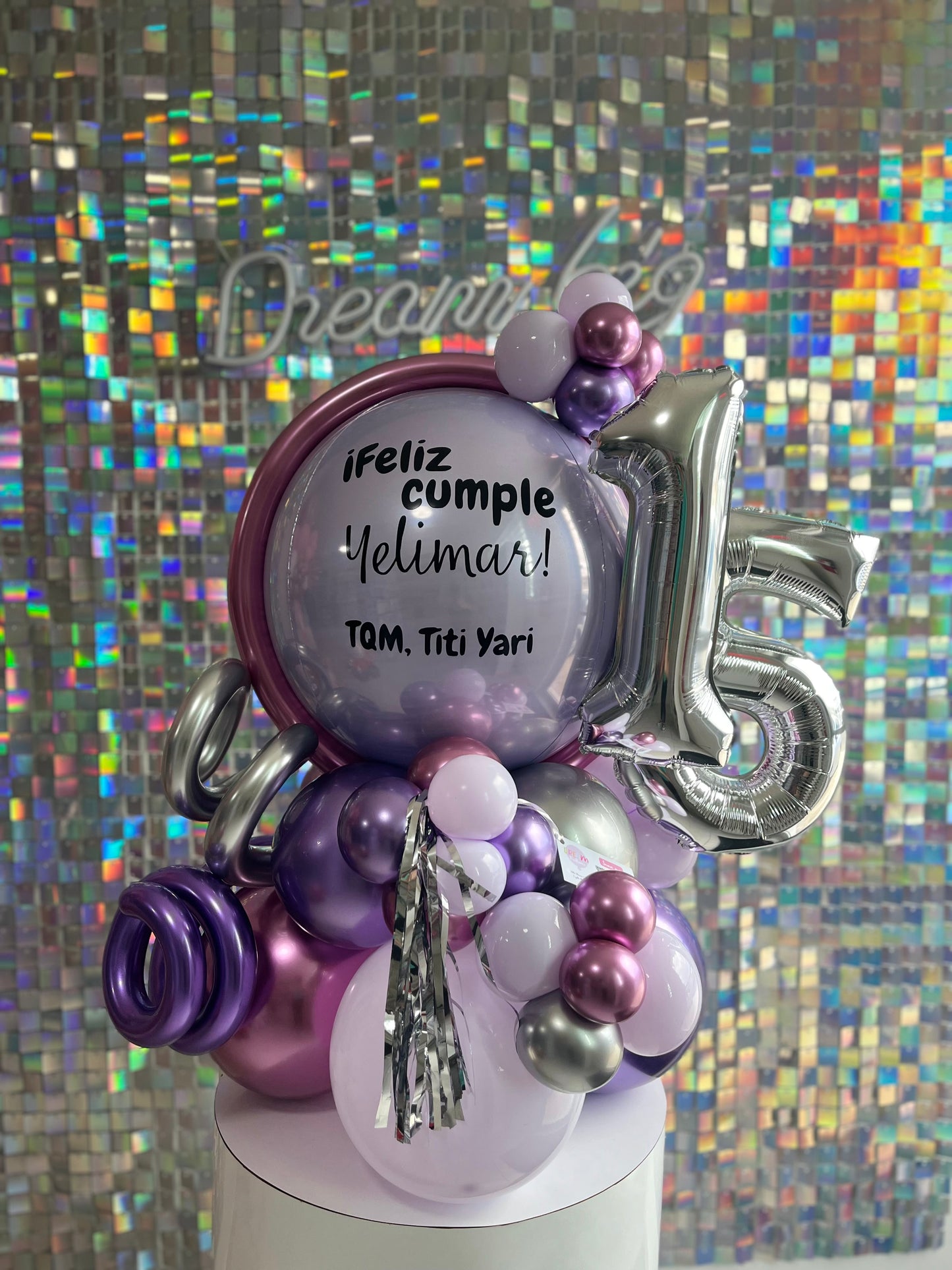 Bouquet de mesa personalizado