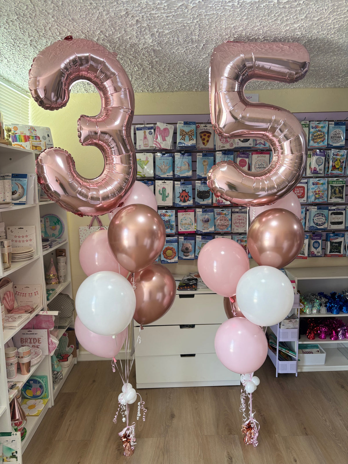 Arreglo de globos con helio- Deluxe