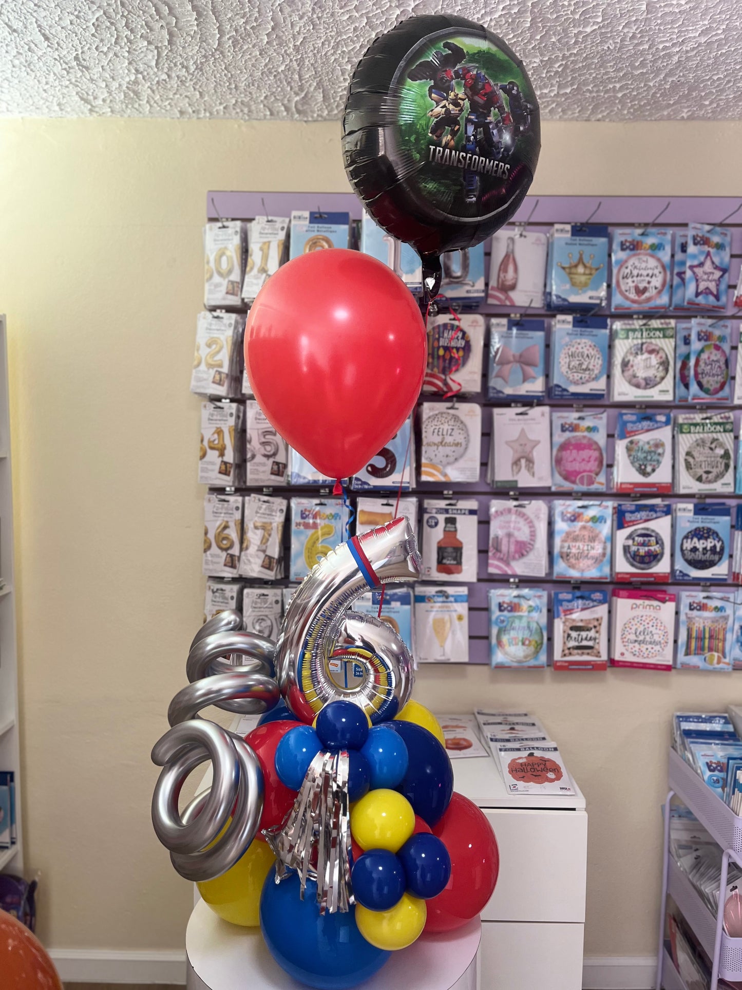 Mini Balloons Bouquet Temático de (1) Número