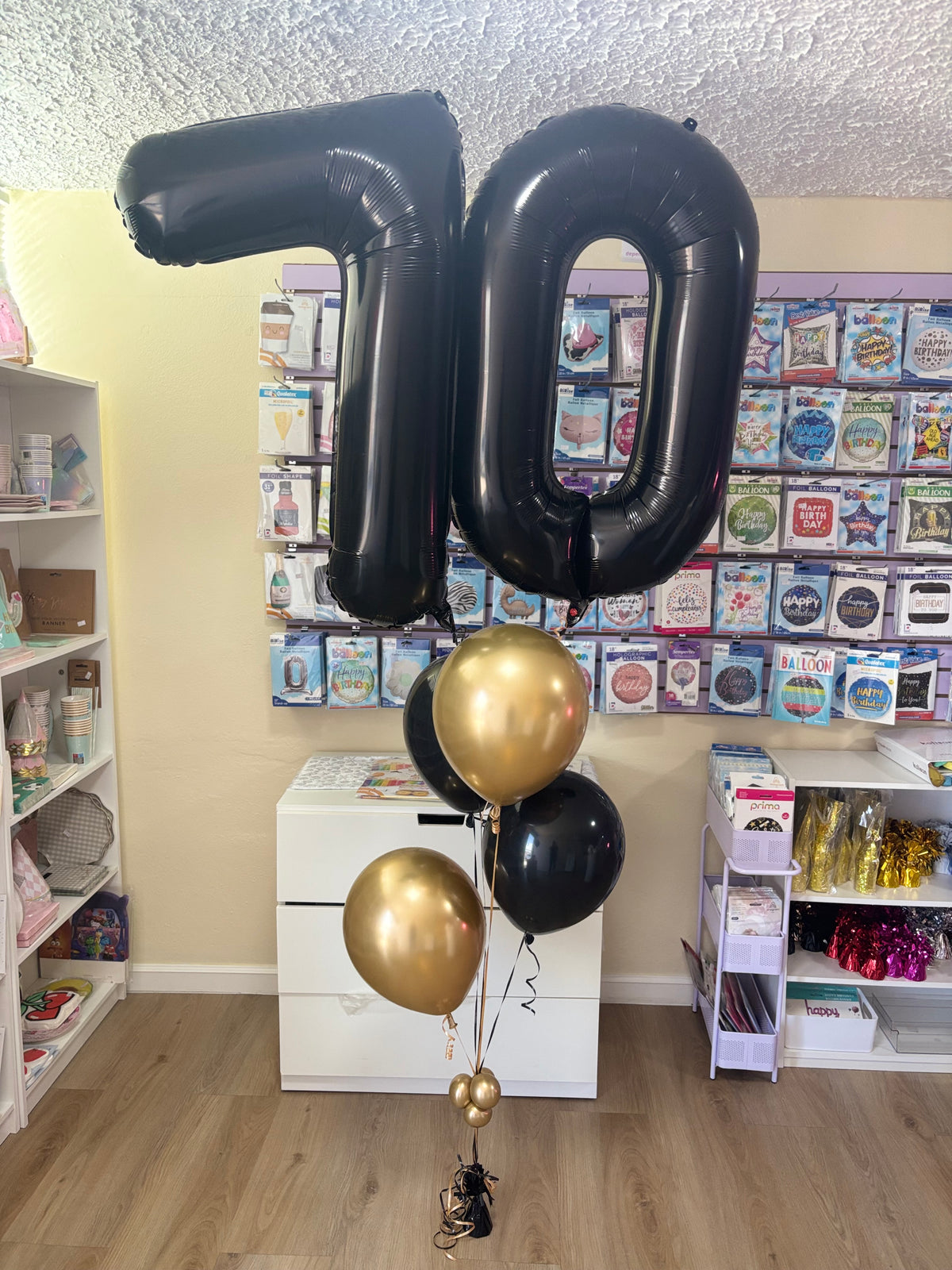 Arreglo de globos con helio- Clásico