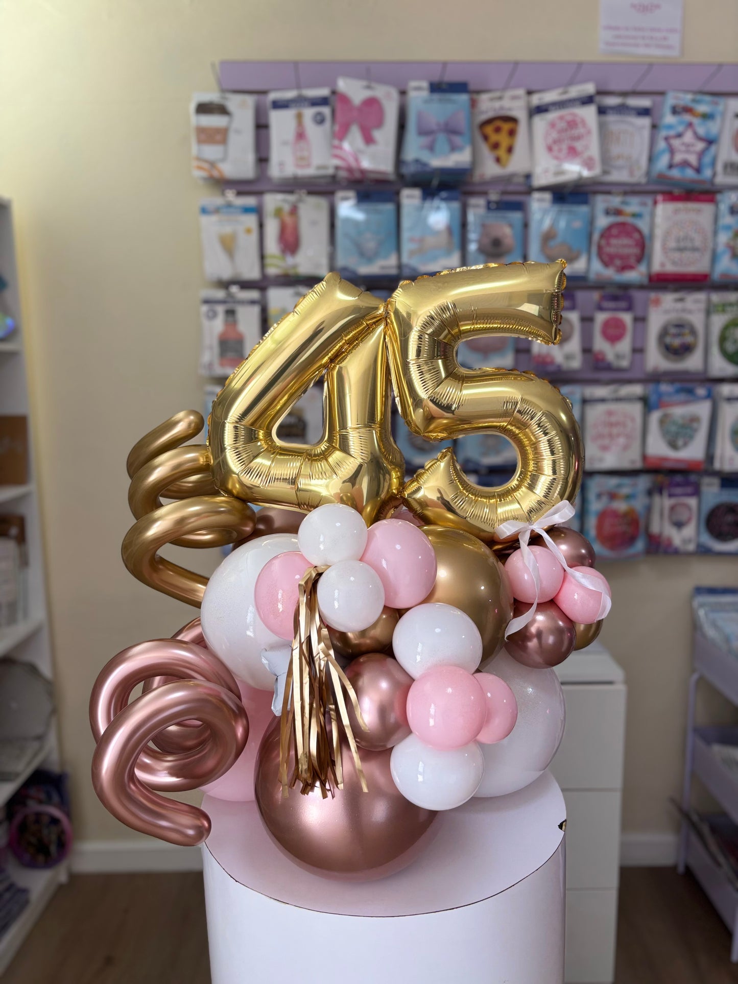 Mini Balloons Bouquet con números