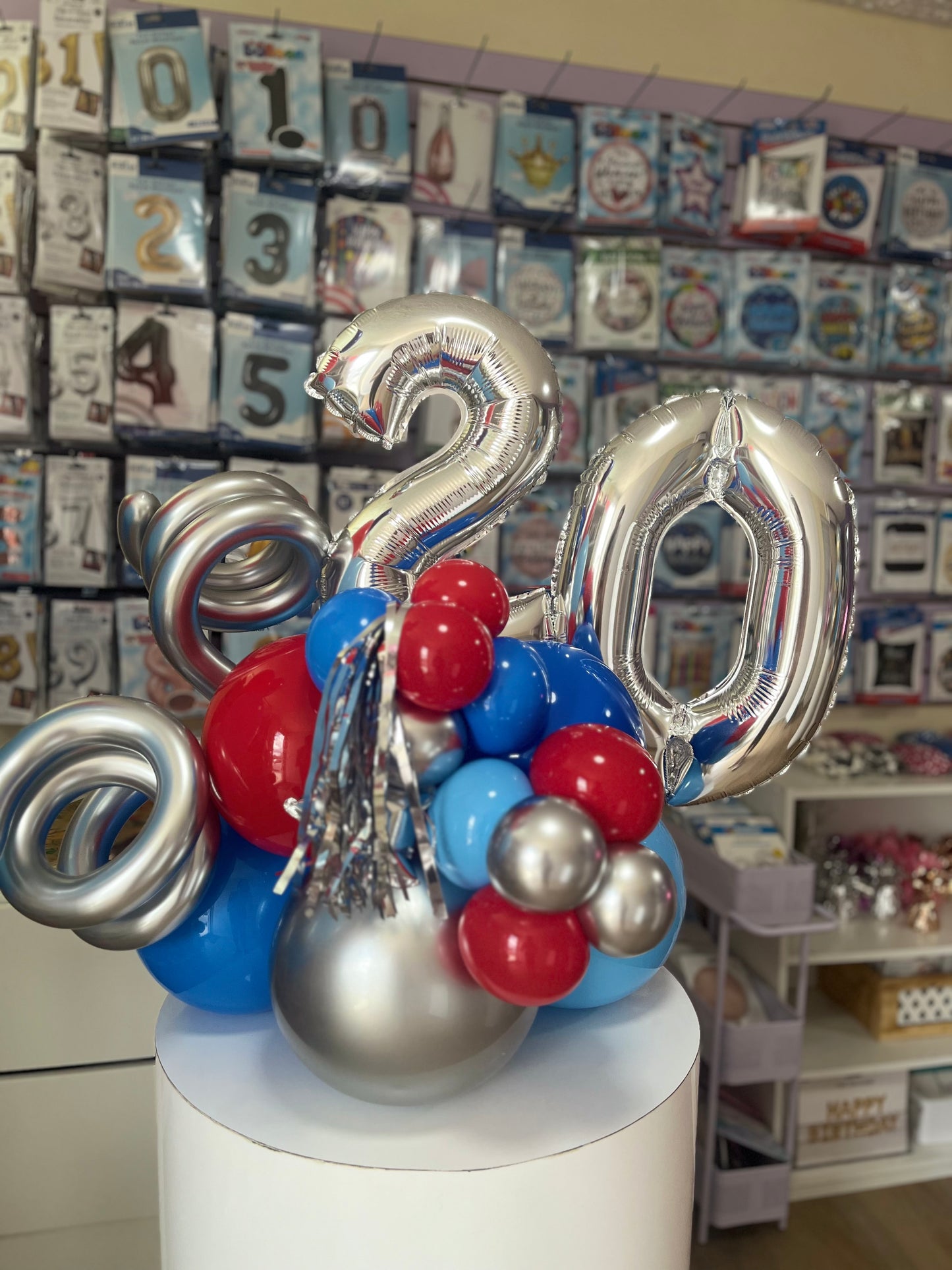 Mini Balloons Bouquet con números