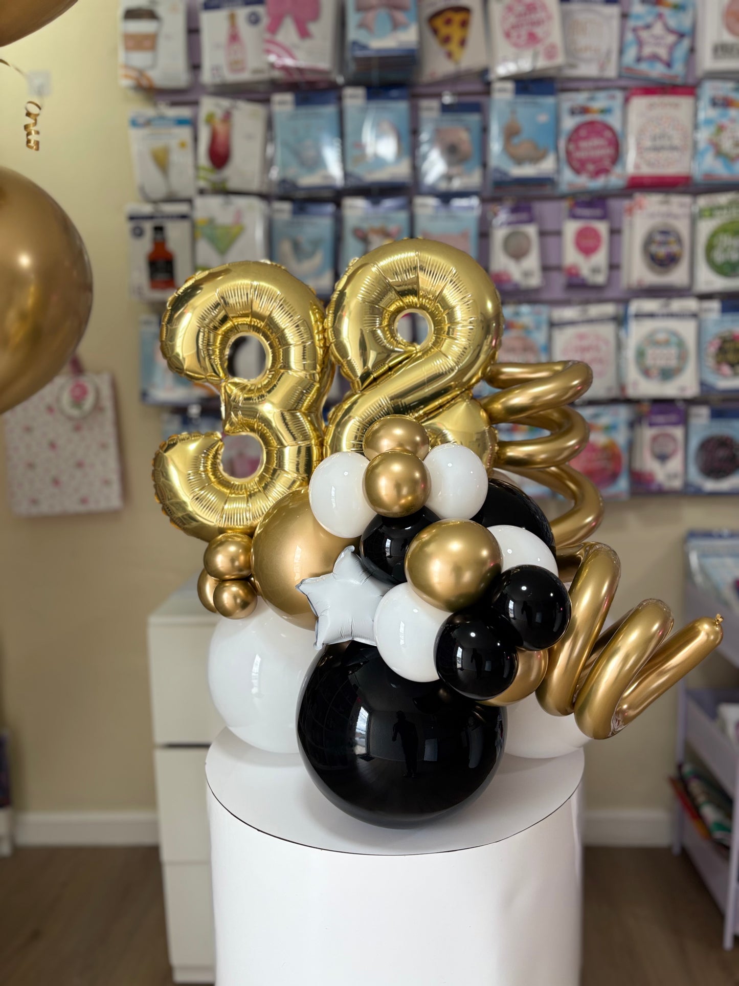 Mini Balloons Bouquet con números