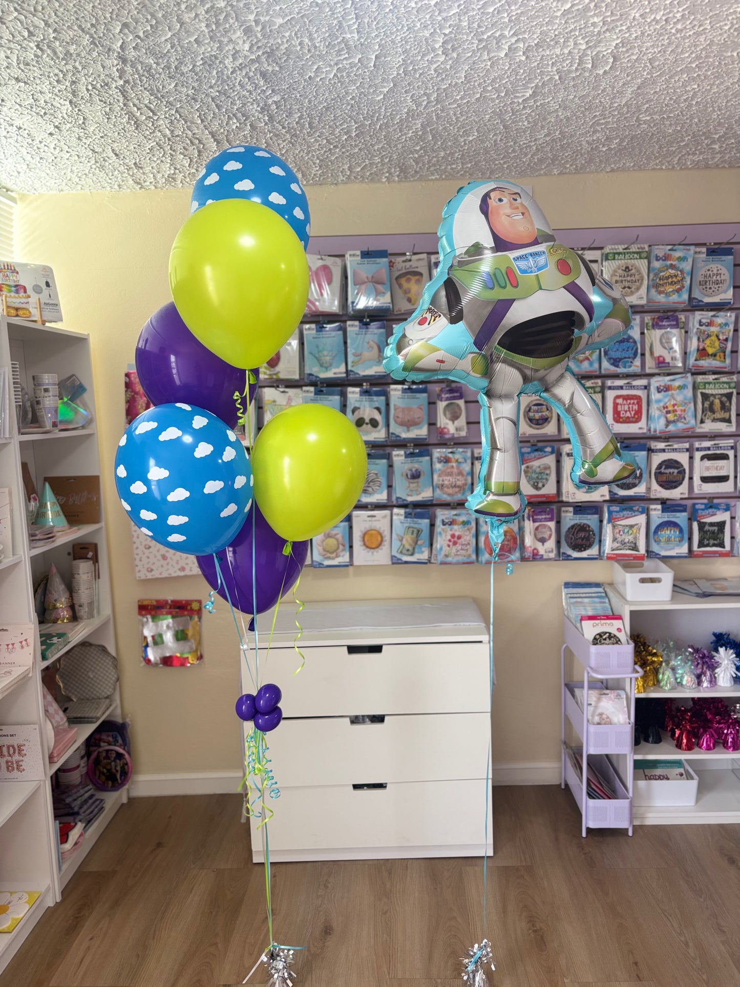 Arreglo de globos en helio- Temático