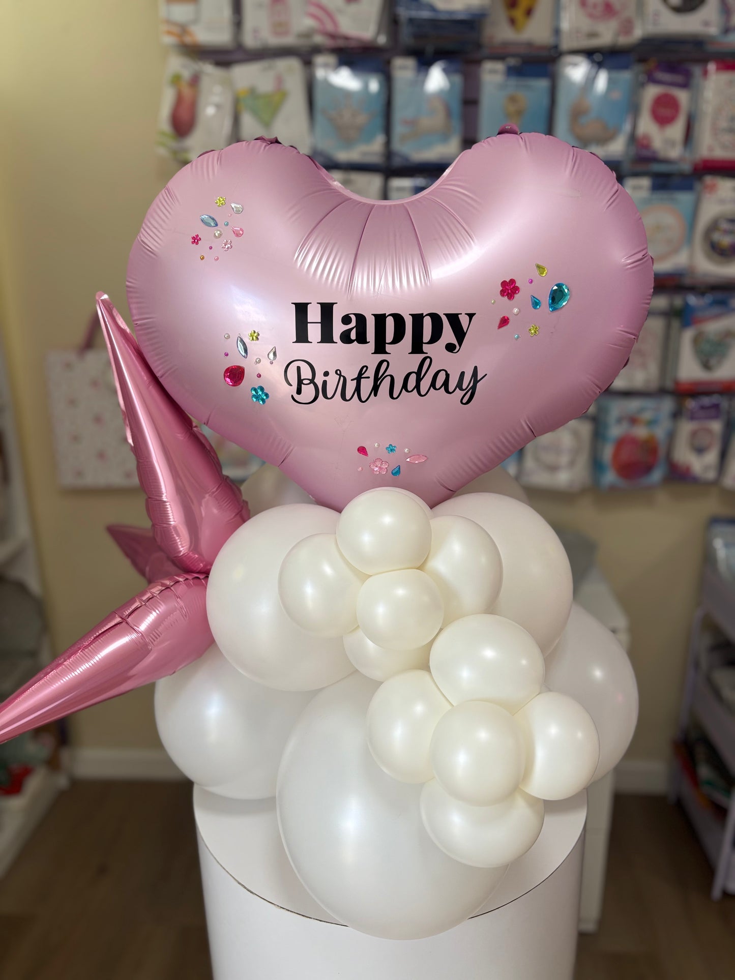Bouquet de mesa personalizado- Gemas