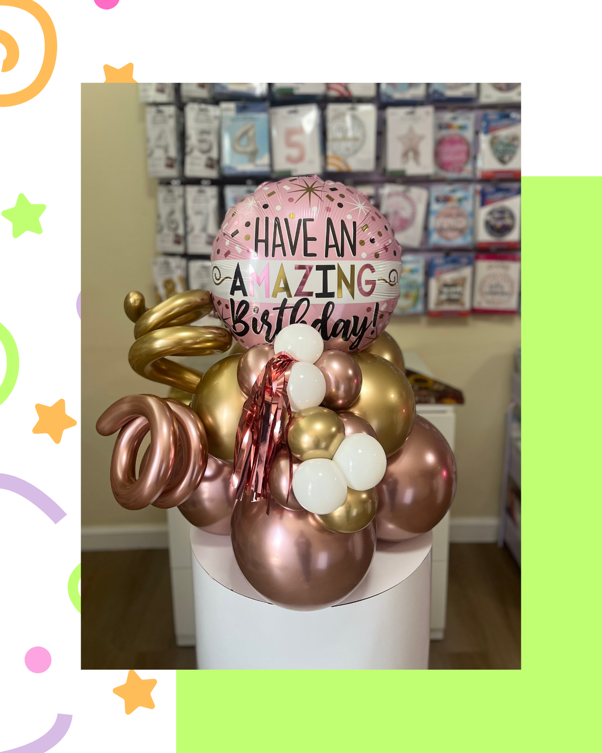 Mini Balloons Bouquet Standard