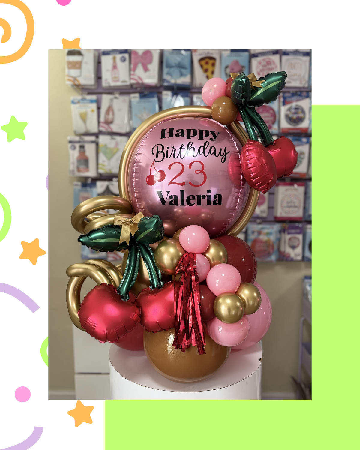 Bouquet de mesa personalizado