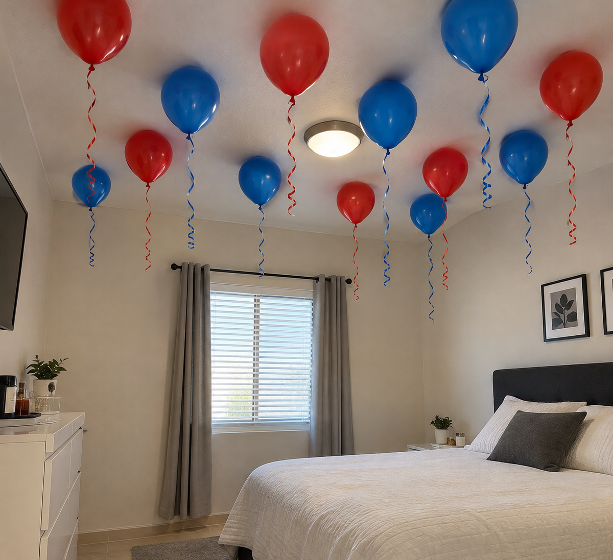 Globos de látex sueltos